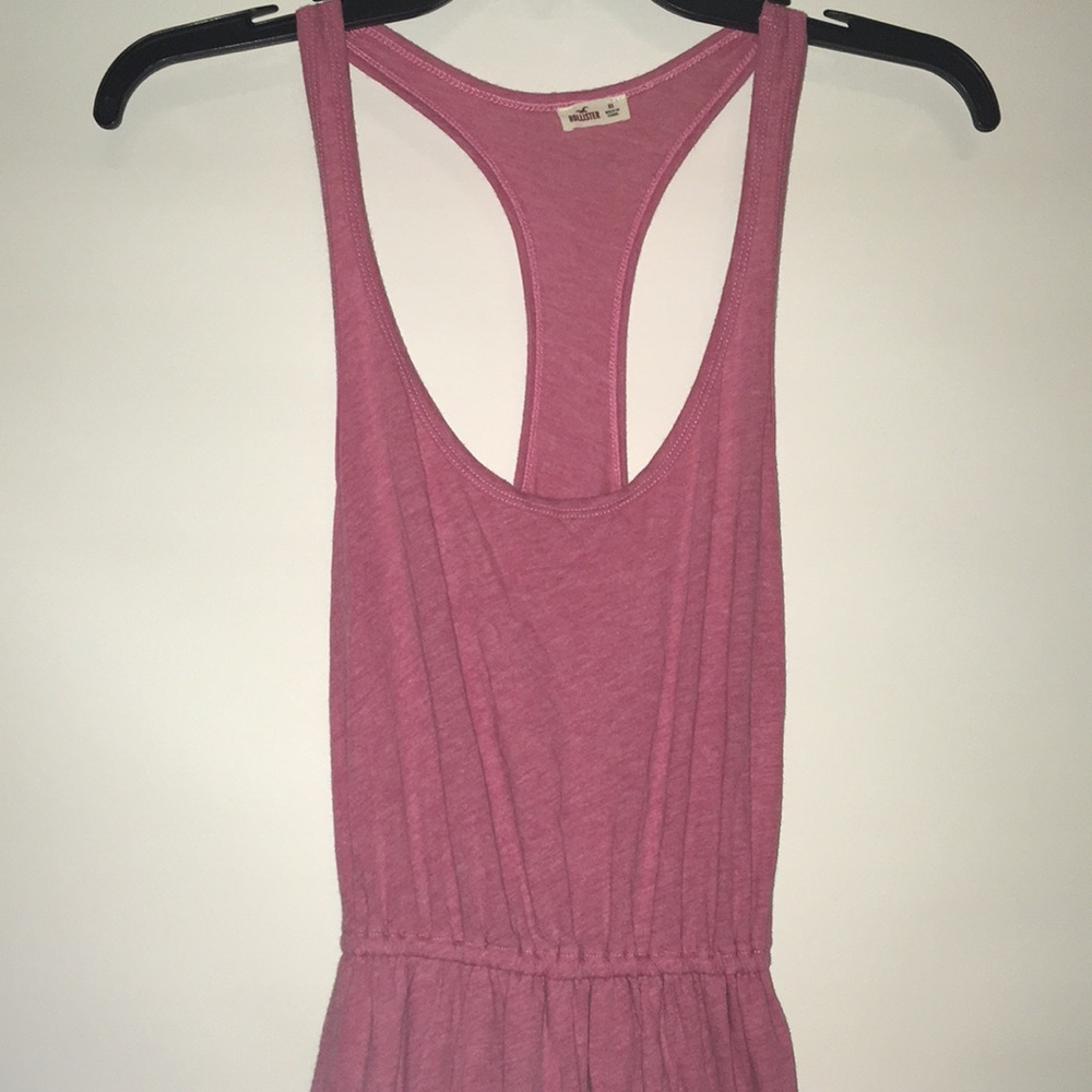 [Hollister] Pink Racerback Maxi Dress